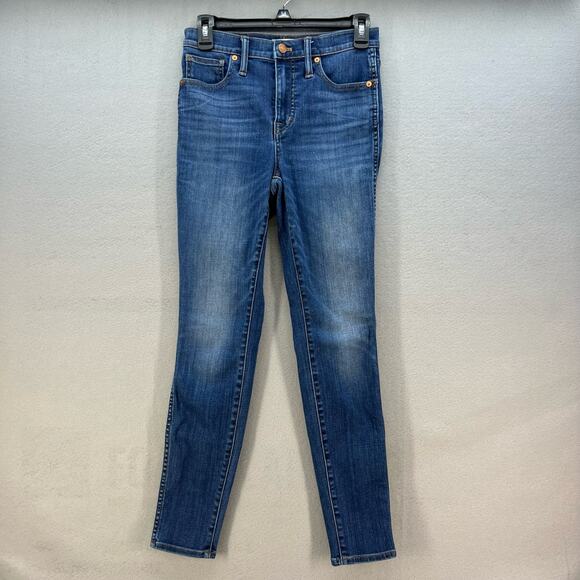 Madewell Denim - Madewell Jeans Women's 26 (2) Blue The 10" High Rise Skinny Preppy Normcore